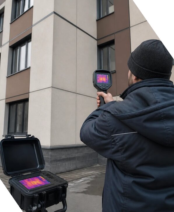 Тепловизионное обследование зданий и сооружений в Ессентуках